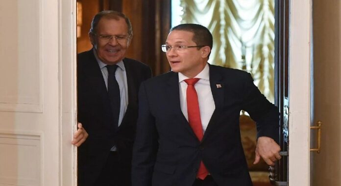 Ministros de Exteriores de Rusia y Venezuela