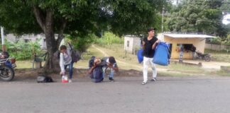 Caminantes venezolanos retornados