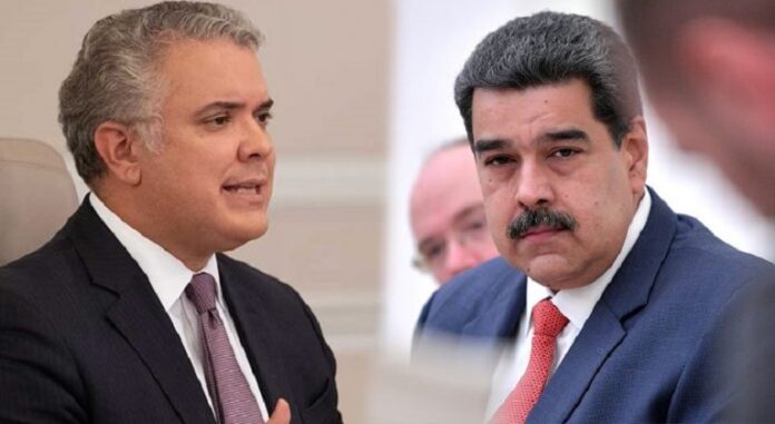 Iván Duque y Nicolás Maduro