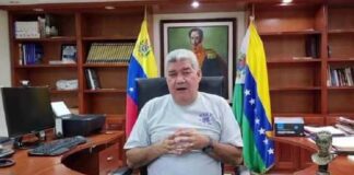 Eduardo Piñate, gobernador de Apure