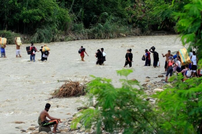 Migrantes-venezolanos- selva-Darien