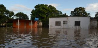 Inundación en Ortiz, Guárico