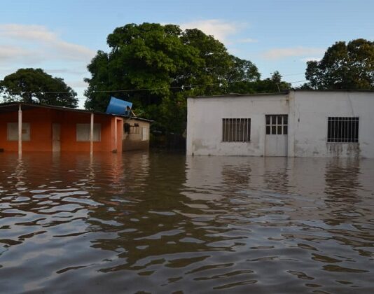 Inundación en Ortiz, Guárico
