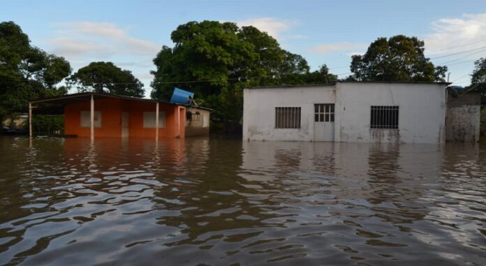 Inundación en Ortiz, Guárico