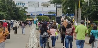 Paso peatonal a Cúcuta