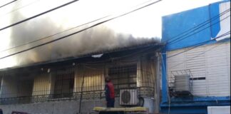 Incendio residencia estudiantil Maturín