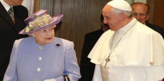 Isabel y el Papa Francisco