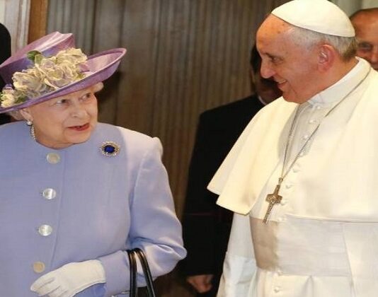 Isabel y el Papa Francisco