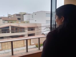 Mujer migrante venezolana en Perú