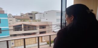 Mujer migrante venezolana en Perú