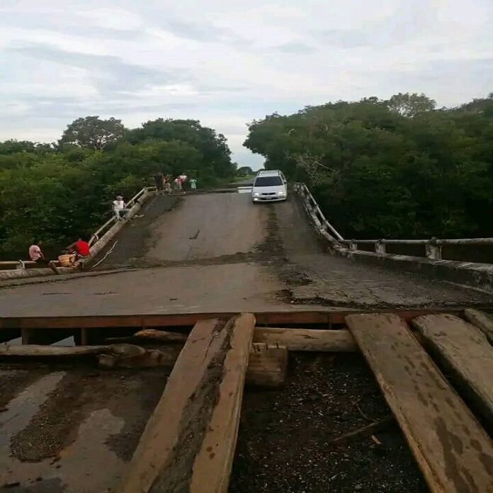 Puente Caicara, en Apure