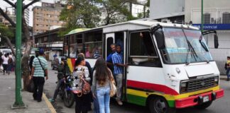 Transporte público en Caracas - pasaje urbano