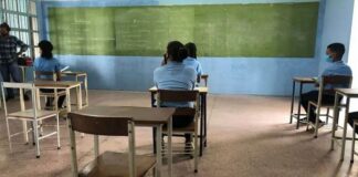 Reinicio de clases en Las Tejerías