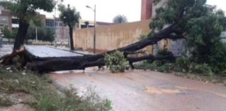 Lluvias en Anzoátegui