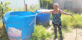 Barrio Los Ángeles sin agua por tubería