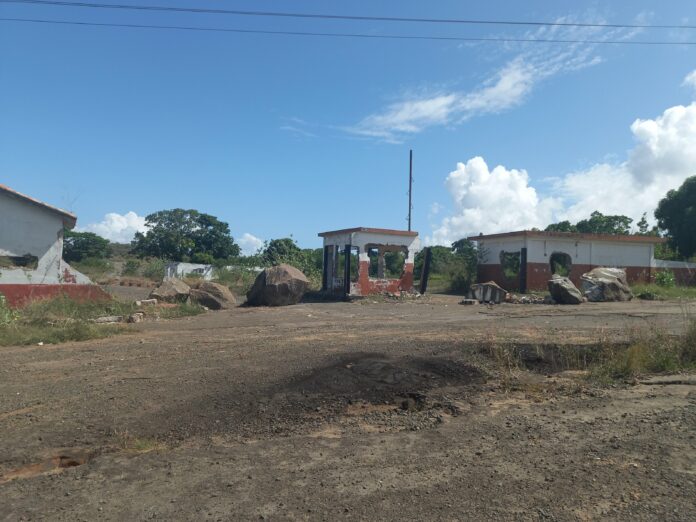Calle que forma parte de la comunidad de Cambalache