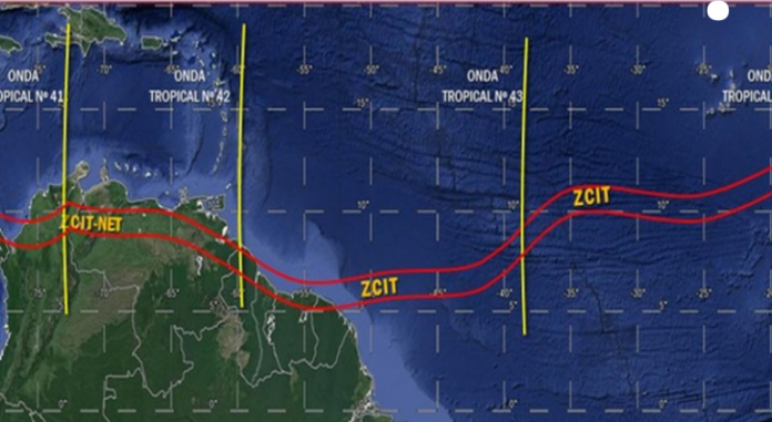 ondas tropicales a Venezuela