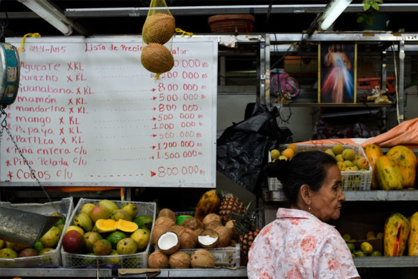 Canasta alimentaria - salario mínimo en Venezuela