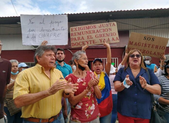 Docentes jubilados Carabobo