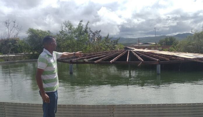 parroquia Santa Inés de Cumaná sin agua