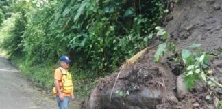 Lluvias en Michelena estado Táchira