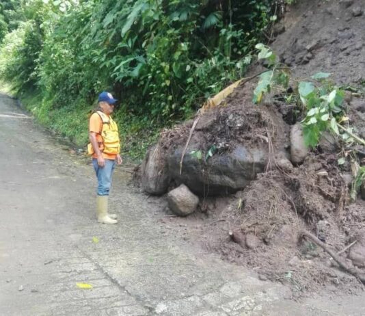 Lluvias en Michelena estado Táchira