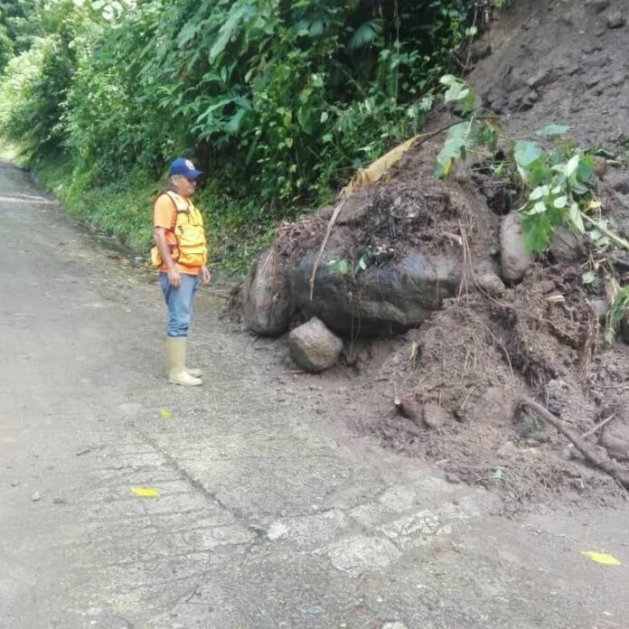 Lluvias en Michelena estado Táchira