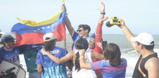 Rosmarky Álvarez ganó oro en surf en los primeros Juegos Centroamericanos y del Caribe de Mar y Playa