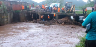 Lluvias en Anzoátegui