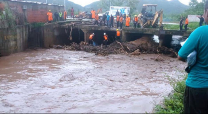 Lluvias en Anzoátegui