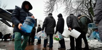Gran parte de Ucrania está sin electricidad y agua
