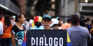Diálogo en Venezuela - Foto AFP
