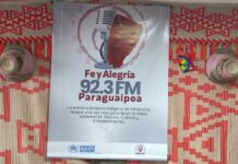 Reinauguran sede de Radio Fe y Alegría Paraguaipoa