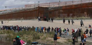 Migrantes cruzando a Estados Unidos - venezolanos migrantes