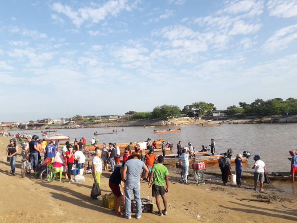 Ribazón en río Arauca (2)