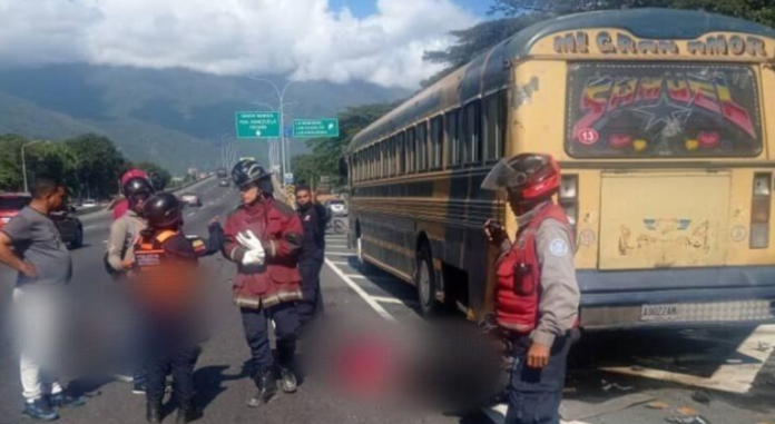 accidente en la autopista Valle-Coche