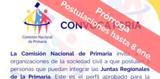 Comisión Nacional de Primaria anunció la prórroga