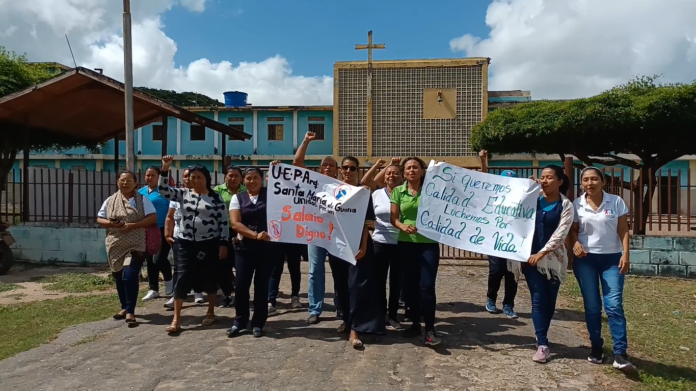 Maestros de la Guajira - protesta de docentes