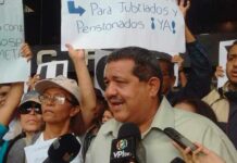 Pablo Zambrano - protesta de trabajadores