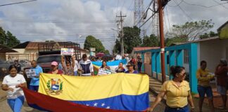 Protesta de trabajadores y educadores en Maturín