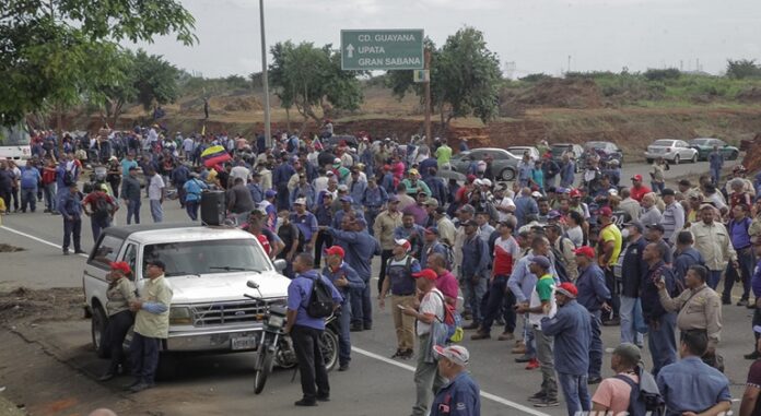 Protestas trabajadores SIDOR