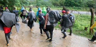 migrantes expulsados por la Alcaldía de Necocli - venezolana migrante