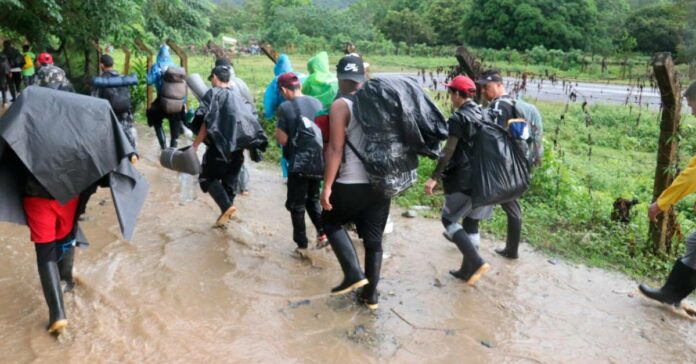 migrantes expulsados por la Alcaldía de Necocli - venezolana migrante