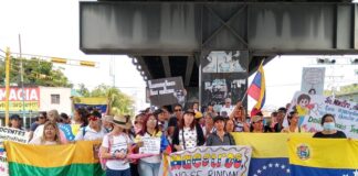 Protesta docentes Carabobo