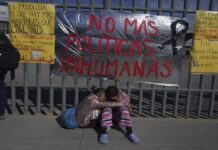 Incendio migrantes México