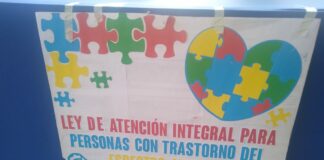 actividad de cierre por la Ley de Atención Integral para las Personas con Trastorno del Espectro Autista