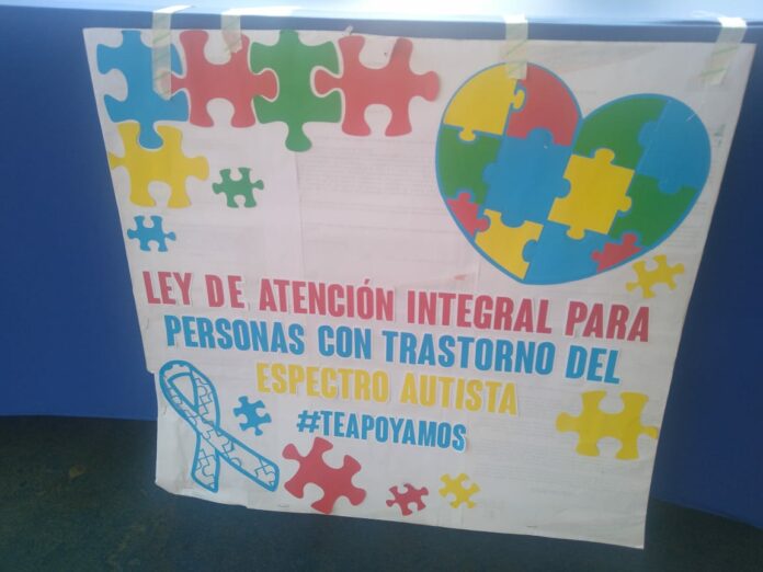 actividad de cierre por la Ley de Atención Integral para las Personas con Trastorno del Espectro Autista