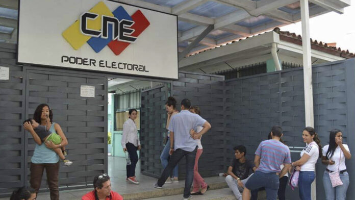 registro electoral - CNE