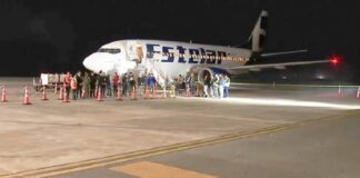 Vuelo con Migrantes desde Arica, Chile