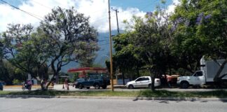 Colas por gasolina en Mérida